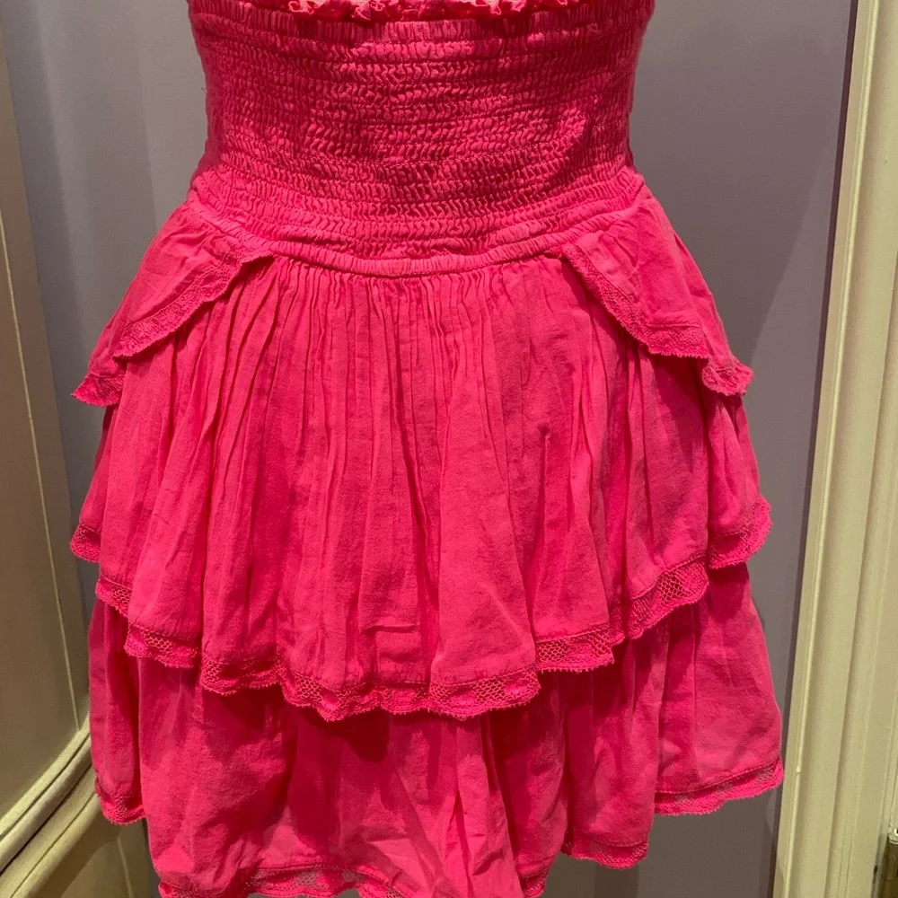 Loveshackfancy pink halter dress - Picture 4 of 5